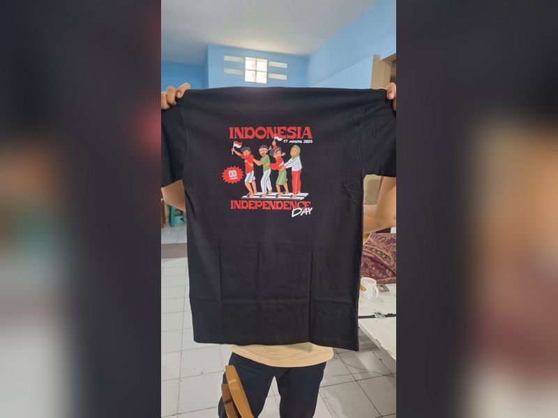 Kaos Indonesia Independence Day