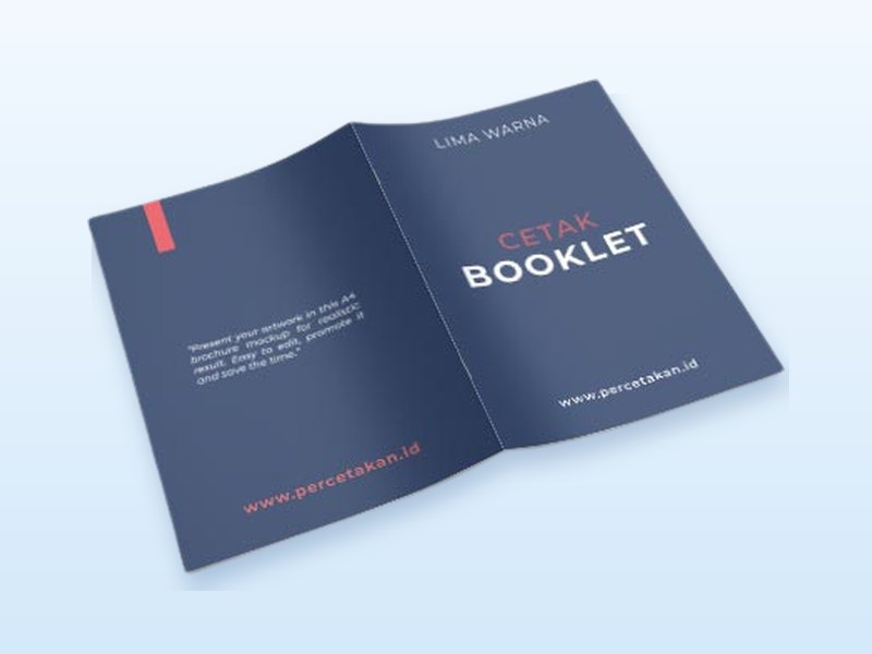 Buklet / Booklet (A5, 12 halaman)