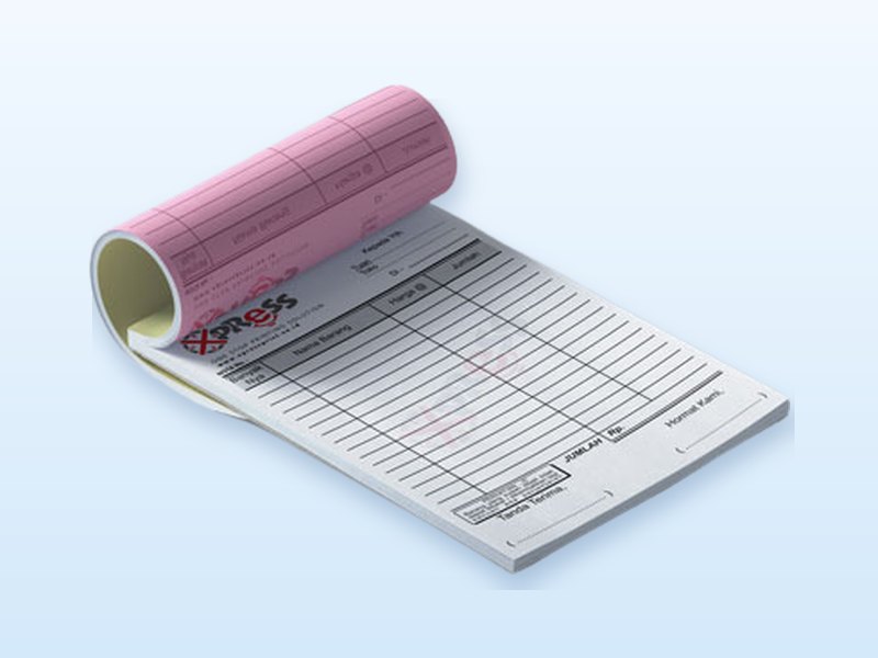 Nota / Invoice (rangkap 2, 1 buku isi 50 set)