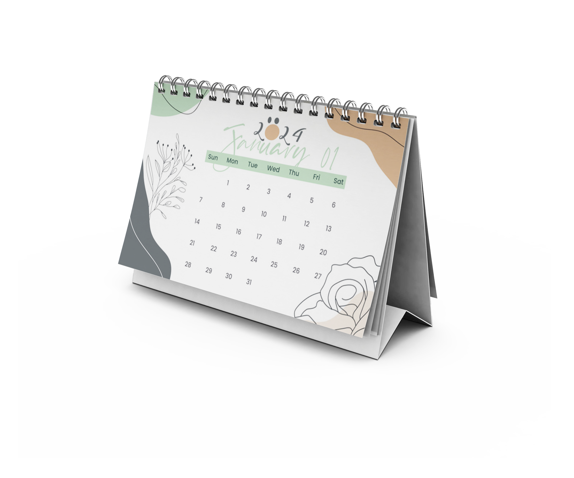 Gambar Kalender Meja