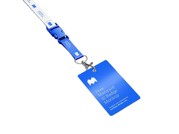 Gambar ID Card + Tali Lanyard